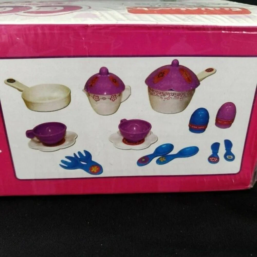 Funskool Cooking Set Playset Creative Play Kitchen Pretend Kid Dishes‎ Toy New